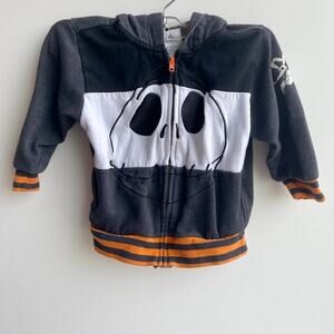 Disney Nightmare Before Christmas Pumpkin King Toddler Zip-up Jacket with Hood